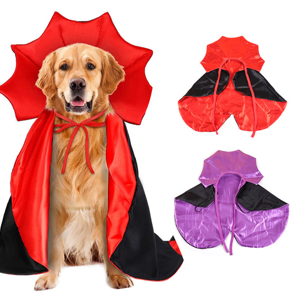 Pet Vampire Cloak Halloween Costume