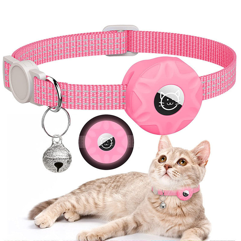 Adjustable Reflective Pet Collar with Safety Breakaway Buckle