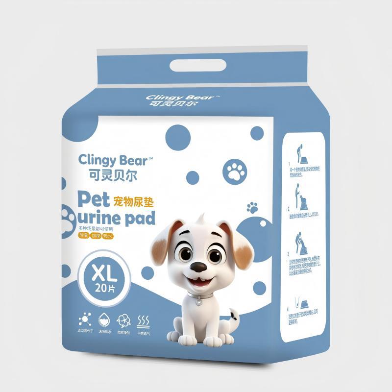 Disposable Absorbent Pet Urine Pads with Odor Control