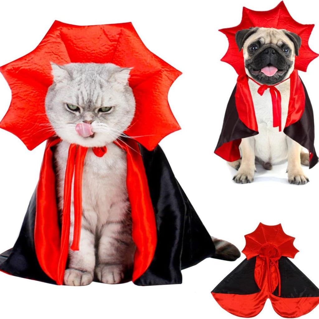 Pet Vampire Cloak Halloween Costume