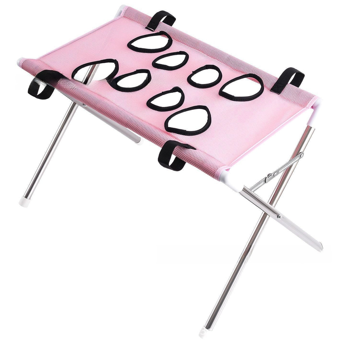 Foldable Pet Bathing Stand with Non-Slip Mesh
