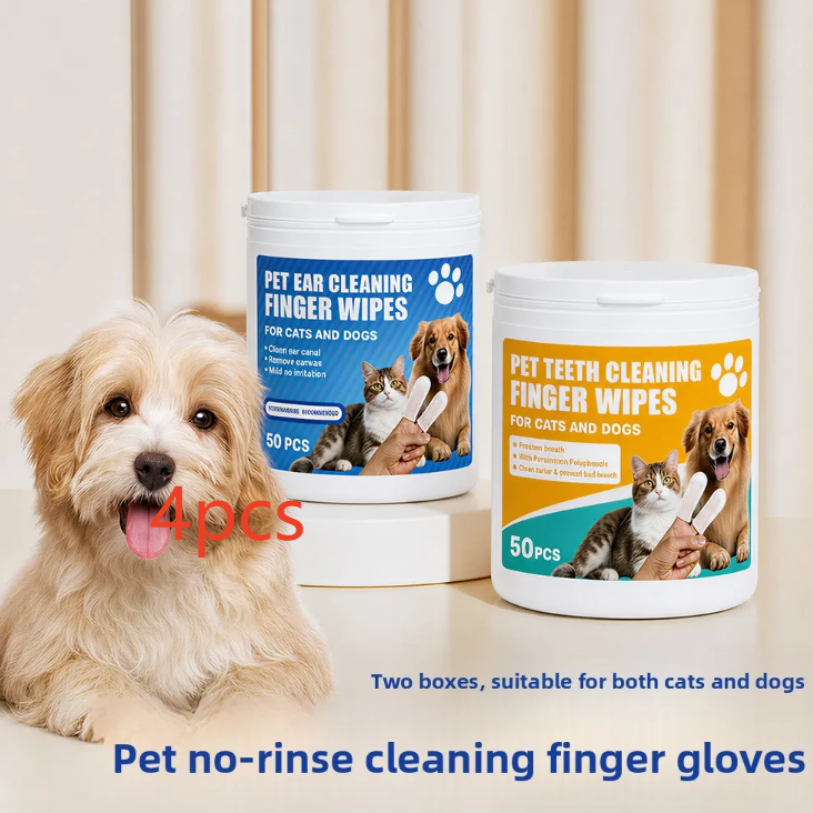 Pet cleaning wipes