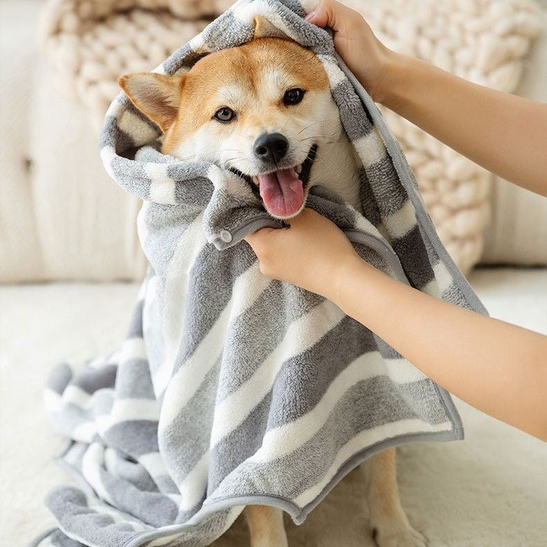 Pet Quick-Drying Bathrobe