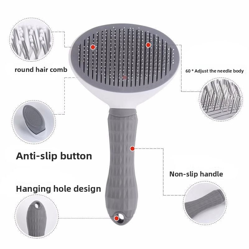Pet Deshedding Comb for Dogs and Cats