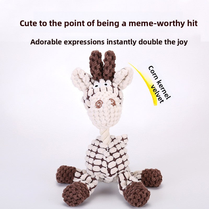 Squeaky Plush Pet Toys
