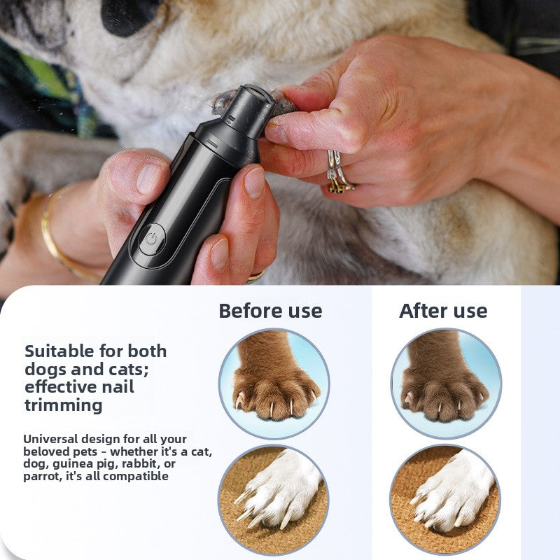 Pet Electric Nail Trimmer and Polisher