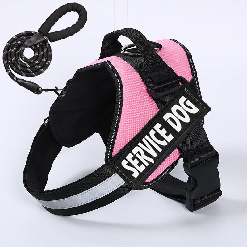 Adjustable Pet Dog Harness and Leash Set