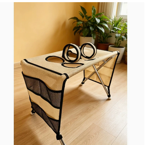 Foldable Pet Grooming Table Stainless Steel Frame