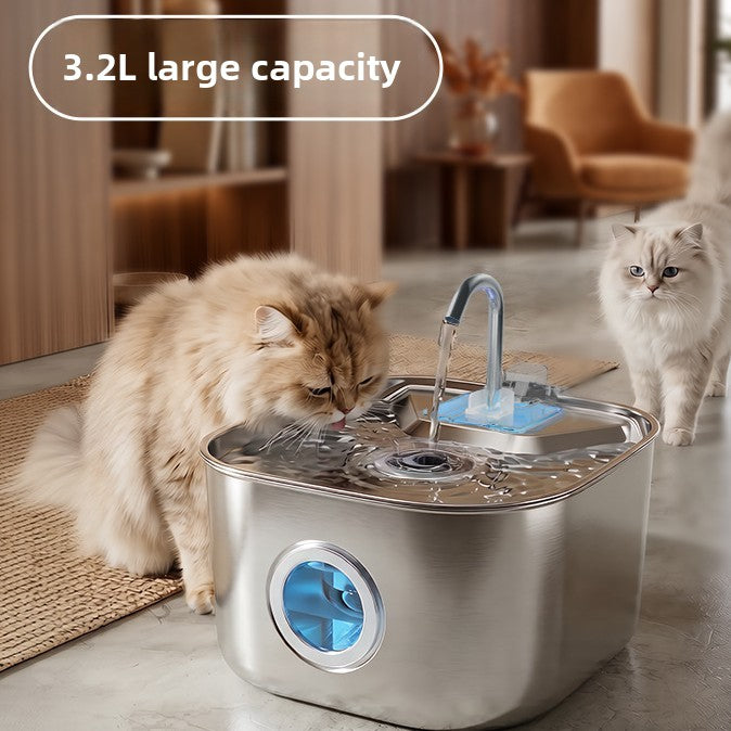 Automatic Pet Water Fountain with Filtration System