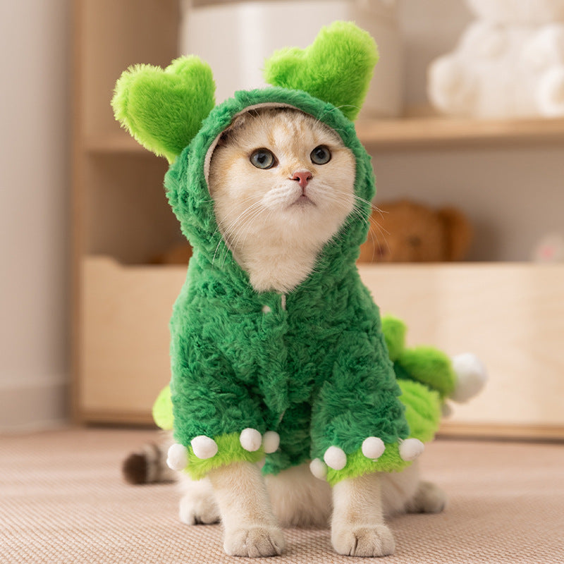 Autumn and winter cat clothes and dog pet clothes