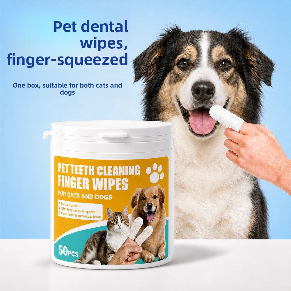 Pet cleaning wipes