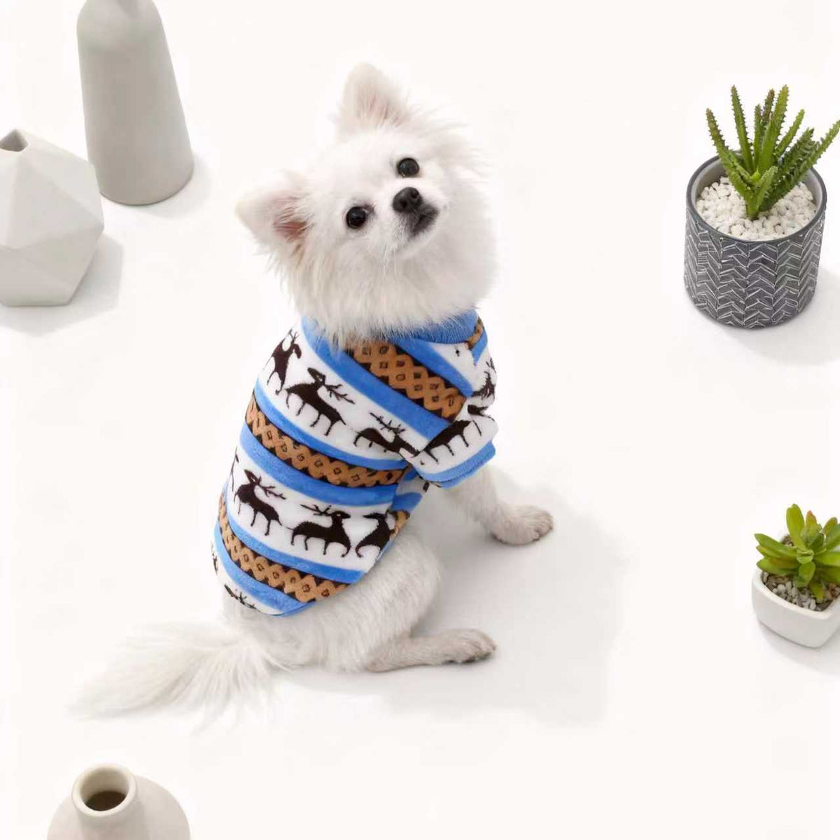 Christmas Printed Pet Clothes