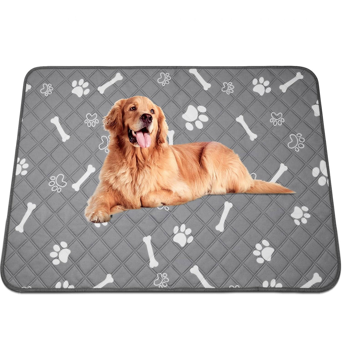 Pet urine pads can be washed and reused.