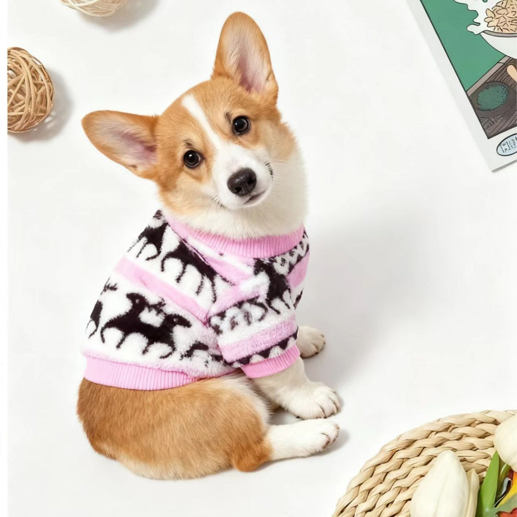 Christmas Printed Pet Clothes