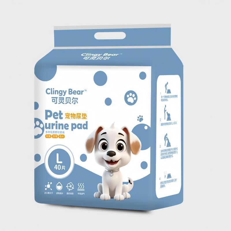 Disposable Absorbent Pet Urine Pads with Odor Control