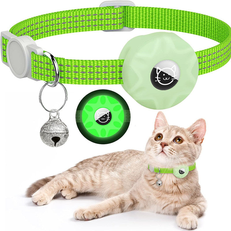 Adjustable Reflective Pet Collar with Safety Breakaway Buckle