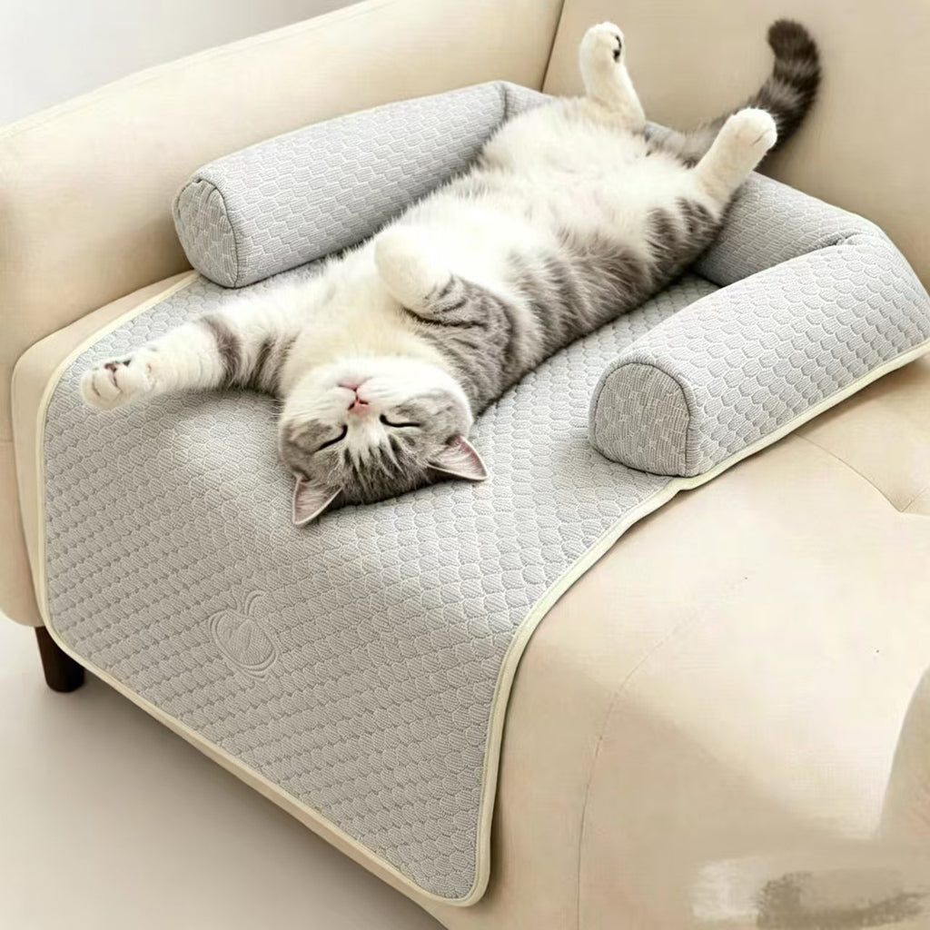 Pet Ice Silk Sofa Compression Bed
