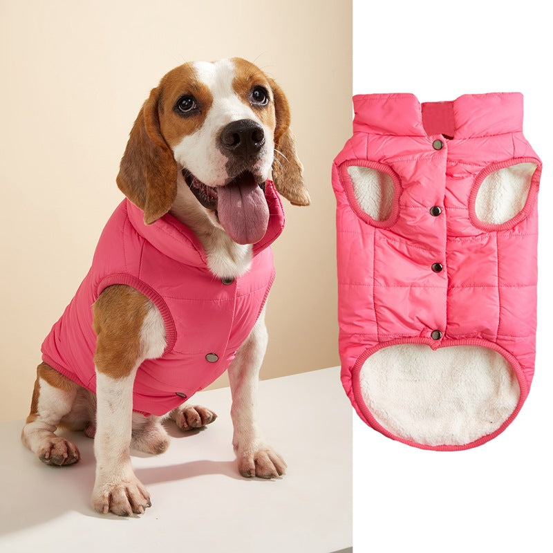 Cotton-Padded Pet Dog Vest