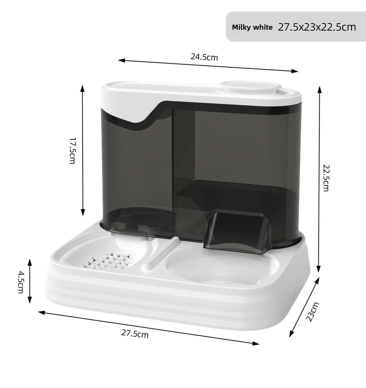 Automatic Pet Feeder and Water Dispenser