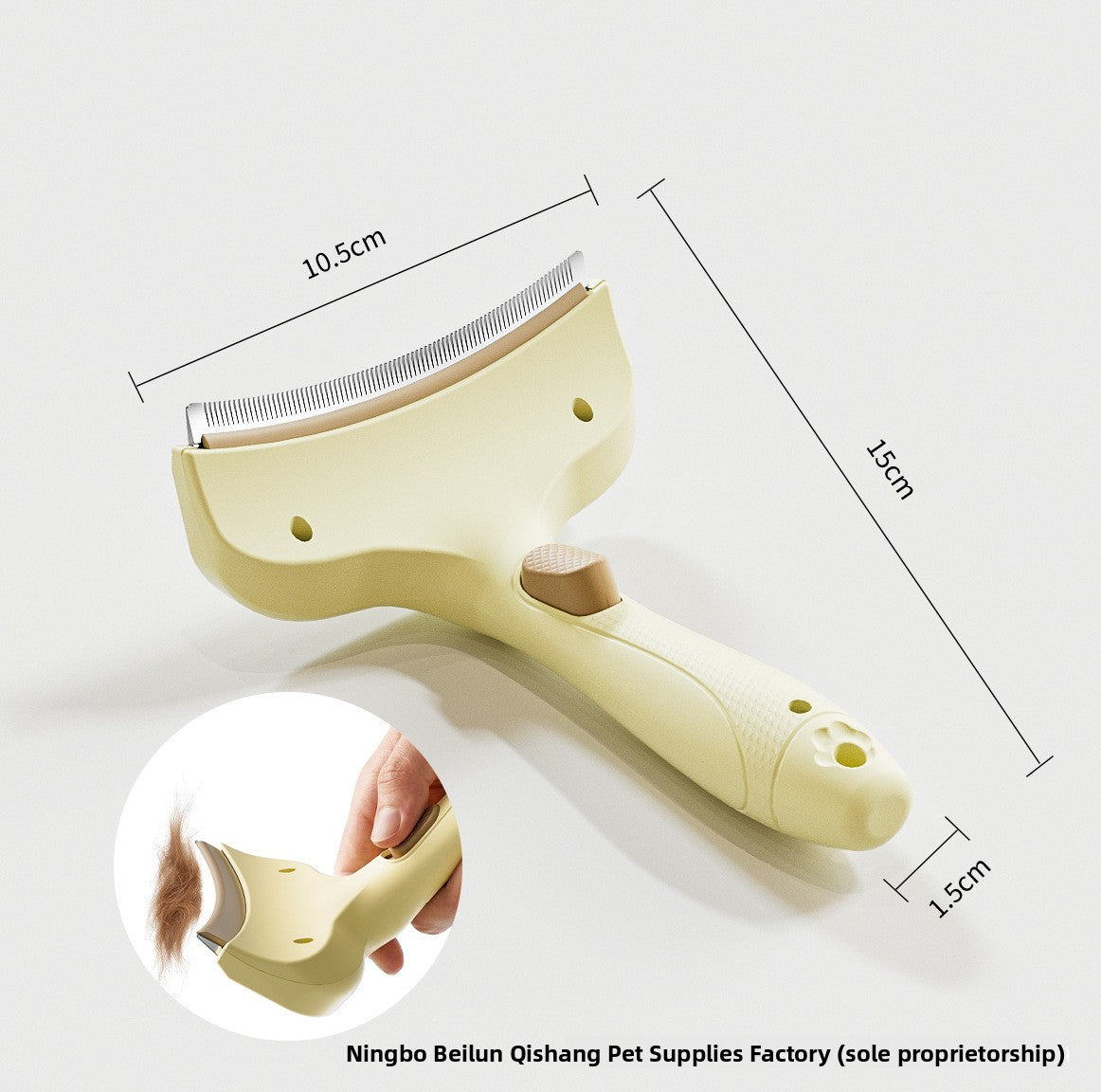 Pet Grooming Comb for Cats and Dogs
