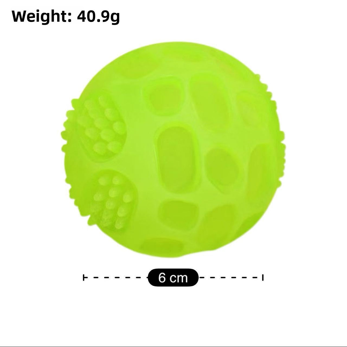 Luminous Sound Making Pet Chew Ball