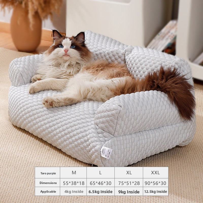 Detachable Washable Pet Cat Sofa Bed
