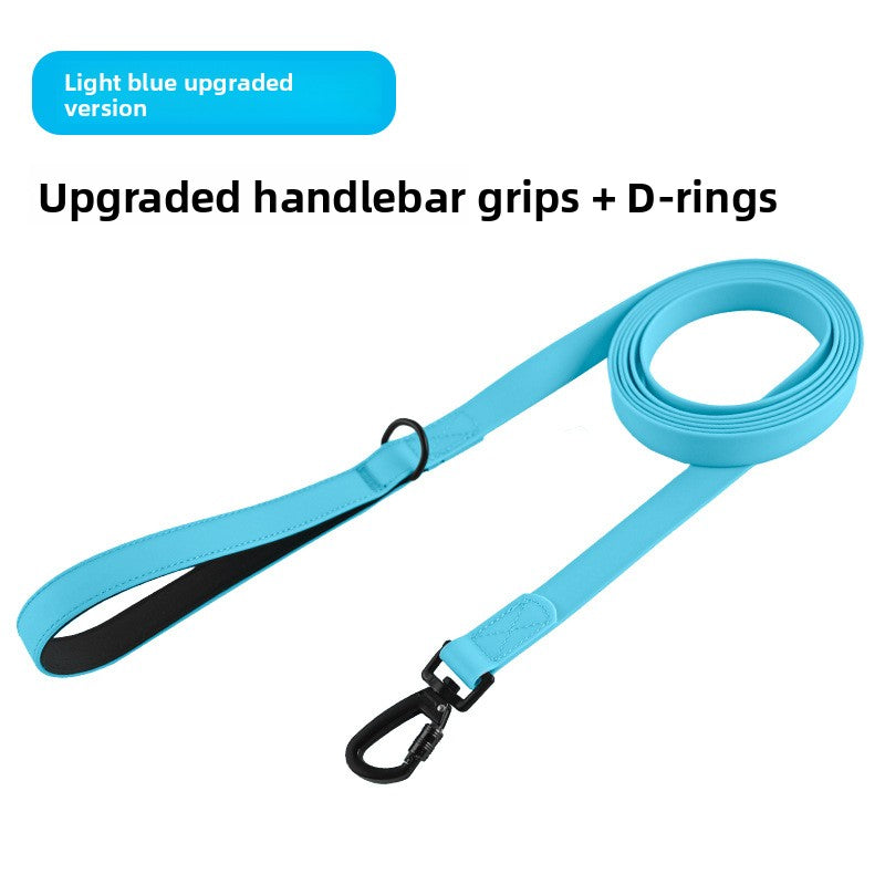 PVC Pet Leash Waterproof Dog Walking Lead