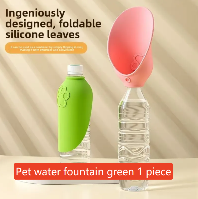 Portable Pet Slow Feeder Bowl Water Dispense