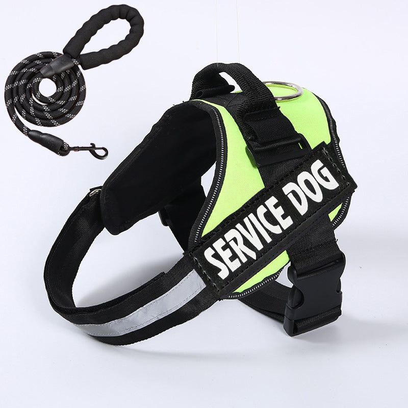Adjustable Pet Dog Harness and Leash Set