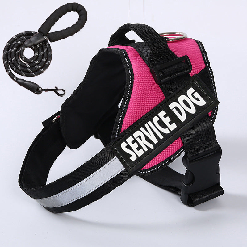 Adjustable Pet Dog Harness and Leash Set