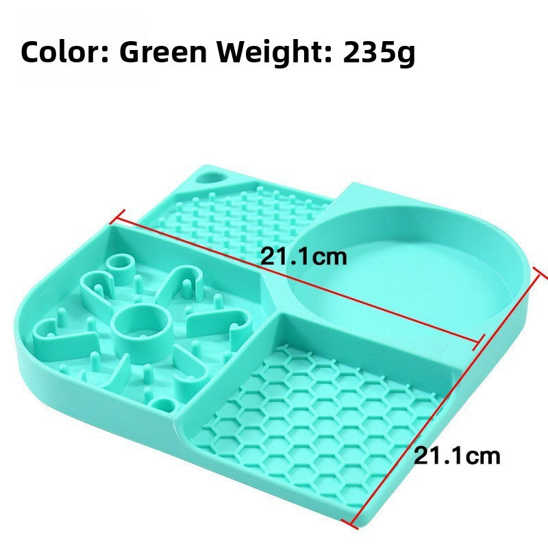 Silicone Pet Feeding Mat with Suction Cups