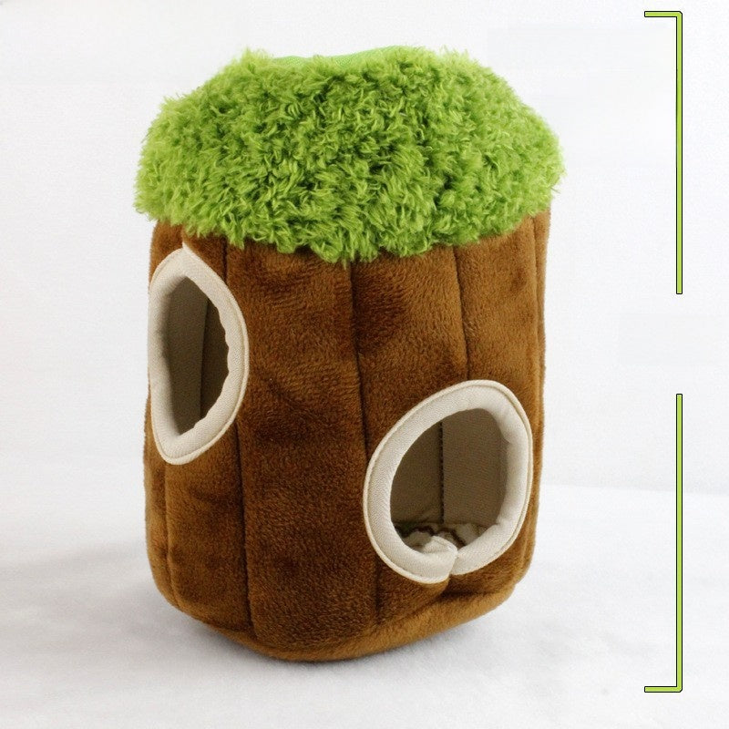 Tree Hole Series Squeaky Plush Pet Toys