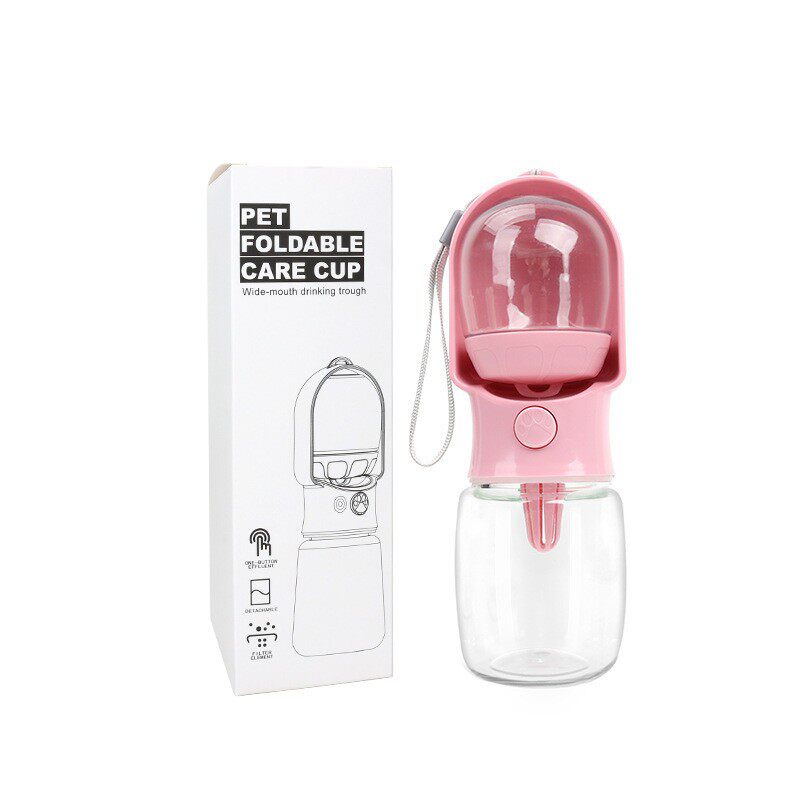 Dual-Use Portable Pet Water and Food Cup