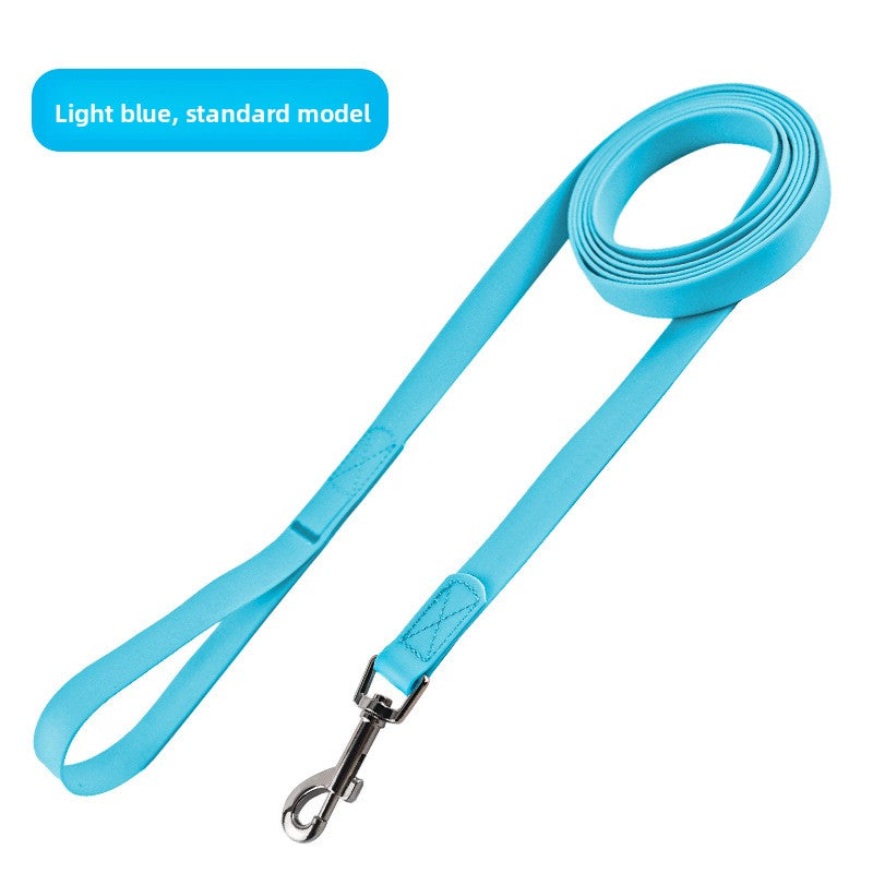 PVC Pet Leash Waterproof Dog Walking Lead