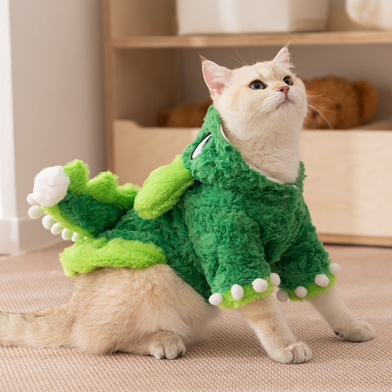 Autumn and winter cat clothes and dog pet clothes