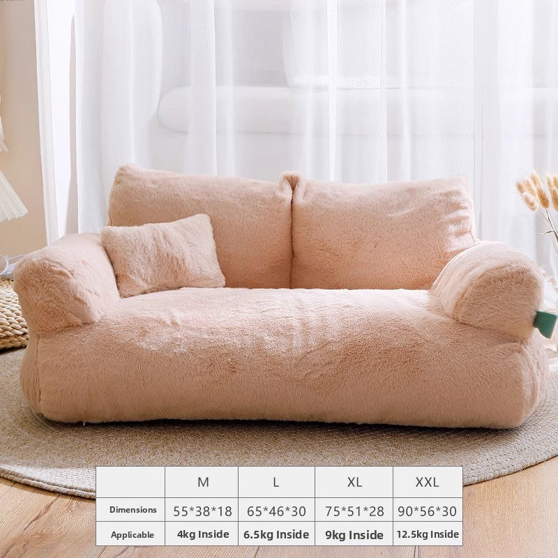 Detachable Washable Pet Cat Sofa Bed