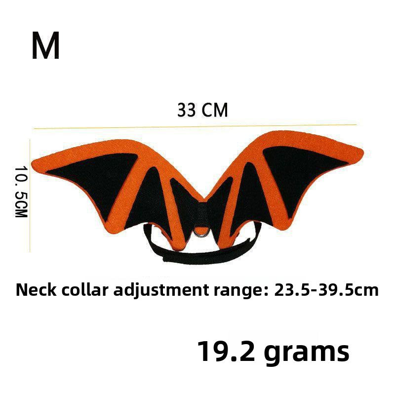 Pet Halloween Bat Wings Costume