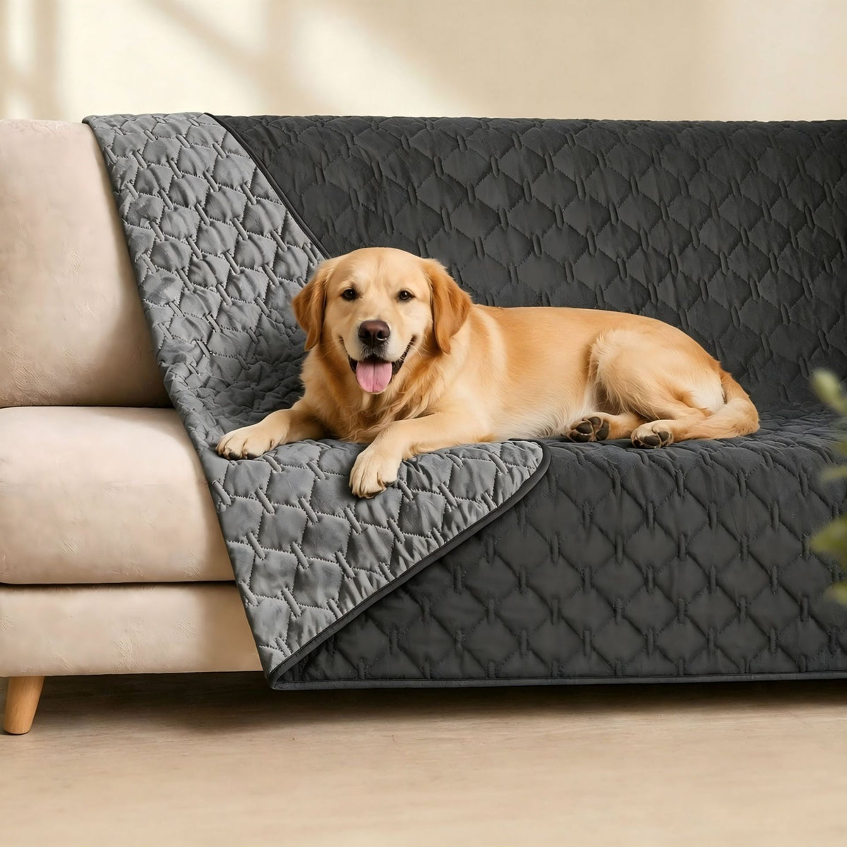 Double-Sided Waterproof Non-Shedding Pet Sofa Mat Furniture Protector