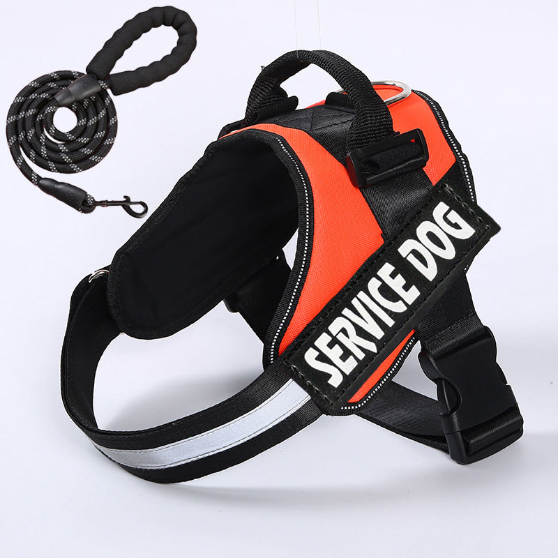 Adjustable Pet Dog Harness and Leash Set