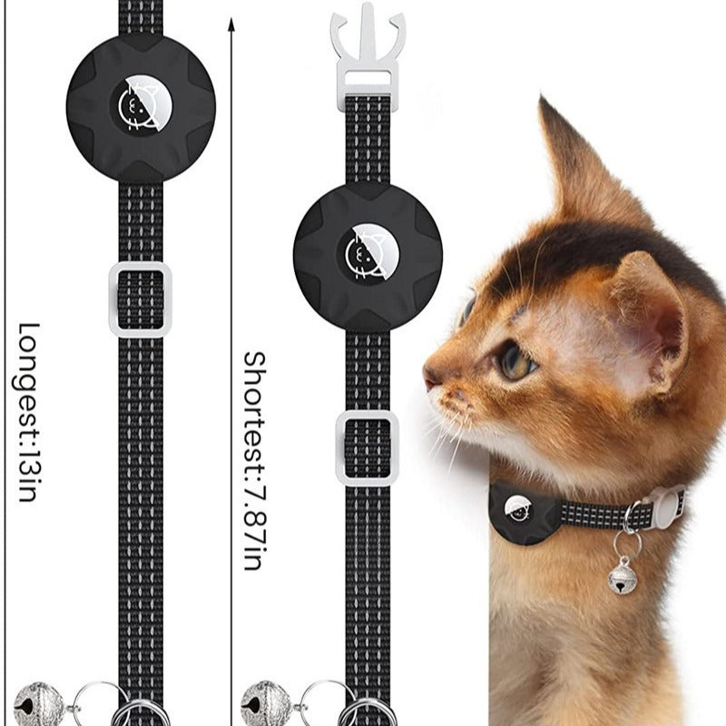 Adjustable Reflective Pet Collar with Safety Breakaway Buckle
