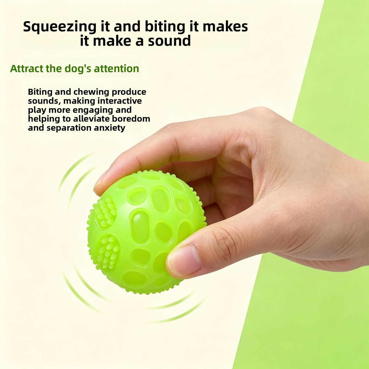 Luminous Sound Making Pet Chew Ball
