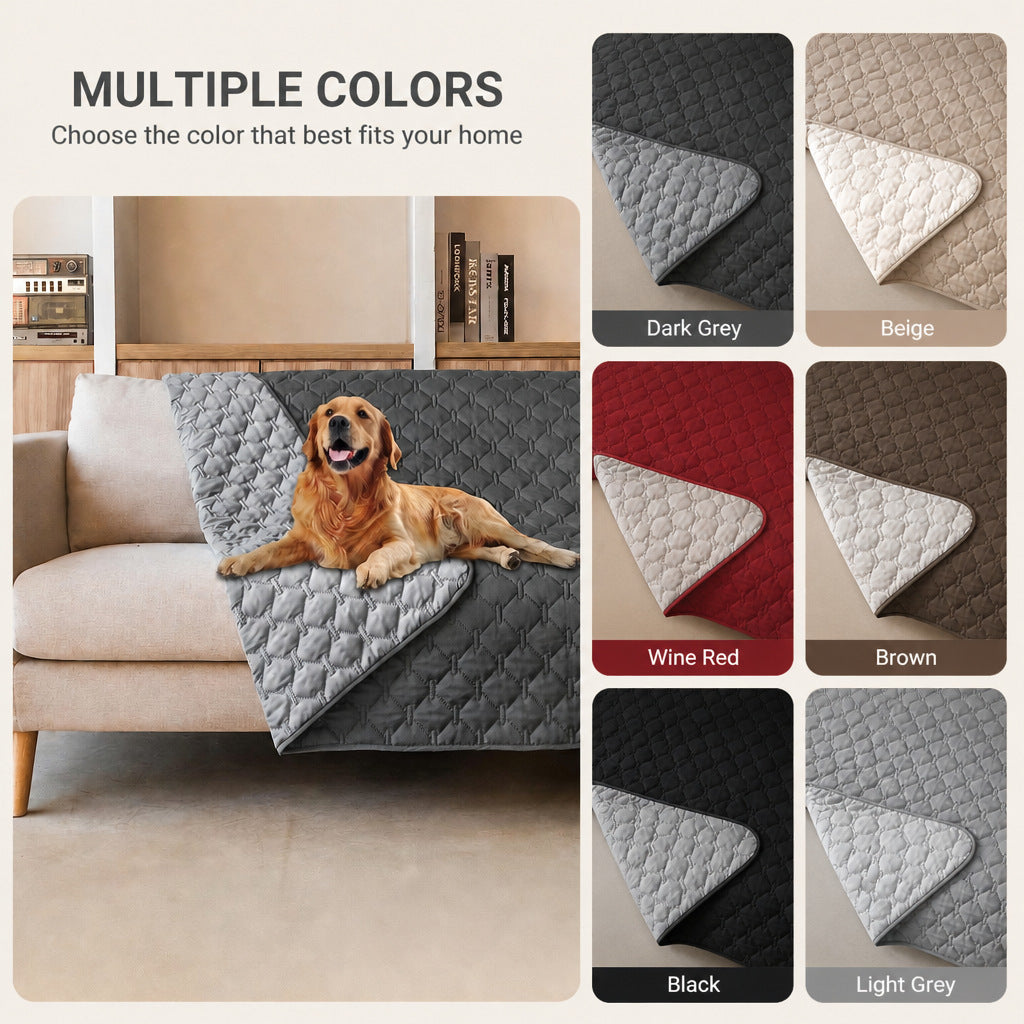 Double-Sided Waterproof Non-Shedding Pet Sofa Mat Furniture Protector