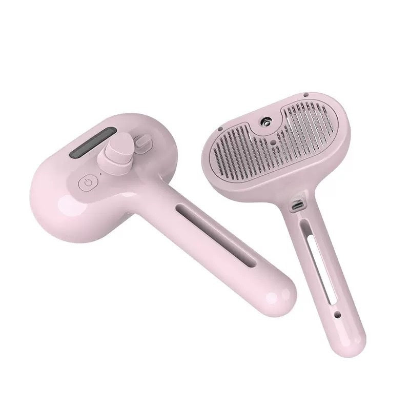 Pet Spray Grooming Comb with Detangling Needles
