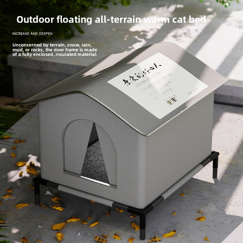 Waterproof Insulated Pet Tent with Cushion