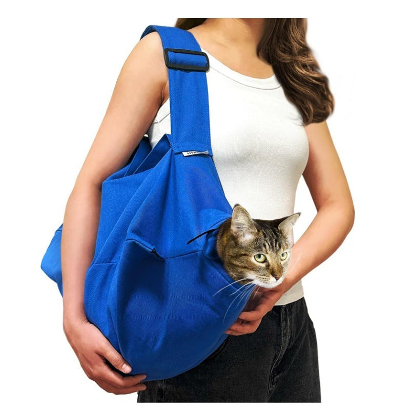 Cat Carrier Bag Shoulder Crossbody Pet Travel Bag