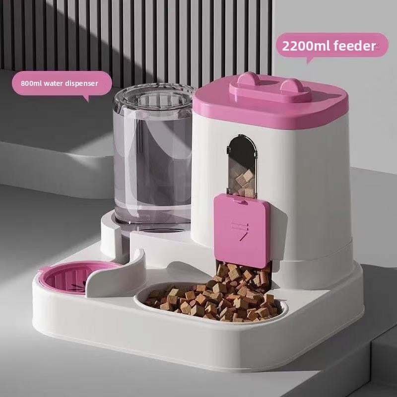 Automatic Pet Feeder and Water Bow