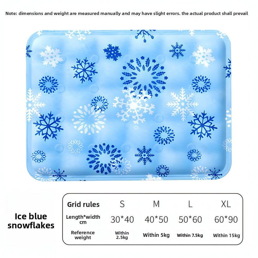 Gel-Filled Pet Cooling Mat with Scratch-Resistant Design