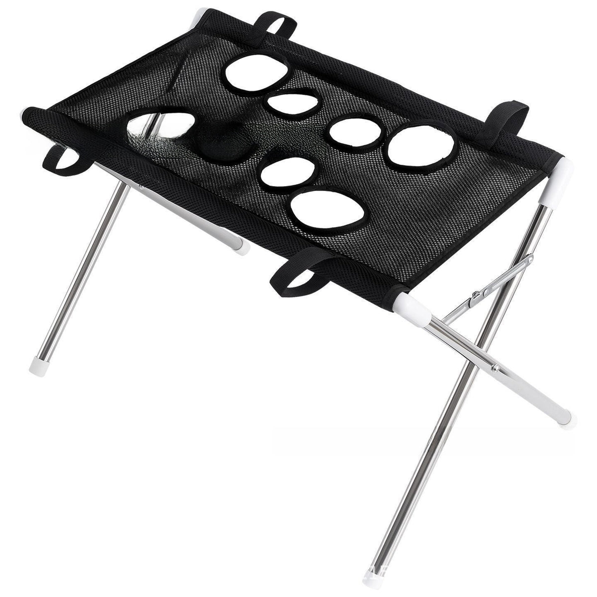 Foldable Pet Bathing Stand with Non-Slip Mesh