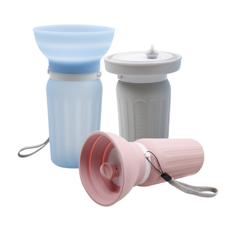 Foldable Silicone Pet Travel Water Cup