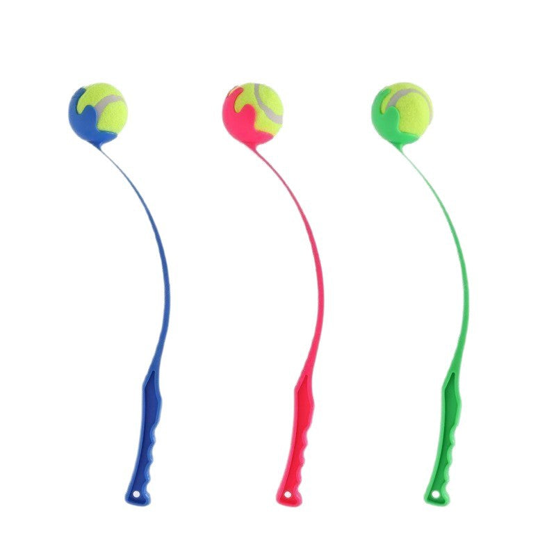 Pet Ball Throwing Rod Training Toy